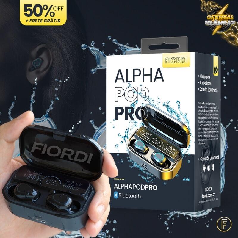 Fone Bluetooth à Prova D’àgua - AlphaPod Pro® - CliqueLoja